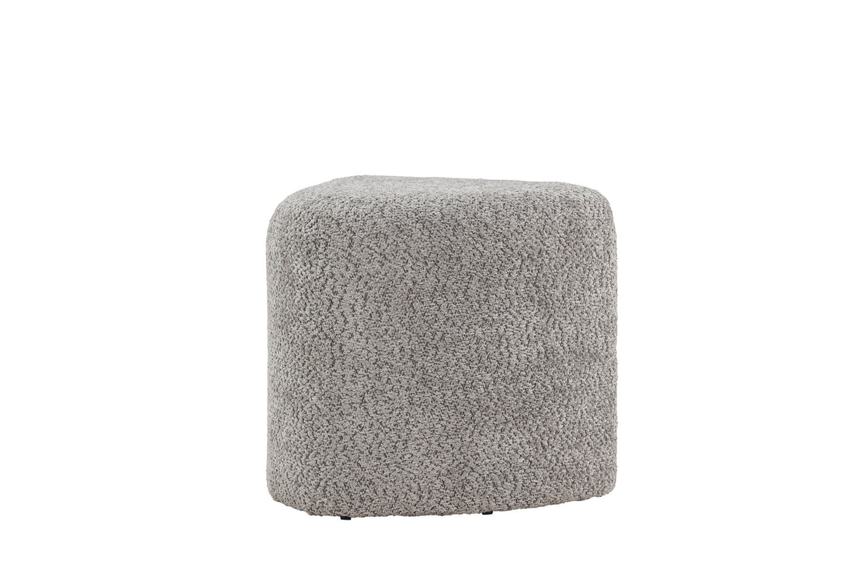 Peg Pouf in Grau präsentiert im Onlineshop von KAQTU Design AG. Pouf ist von Venture Home