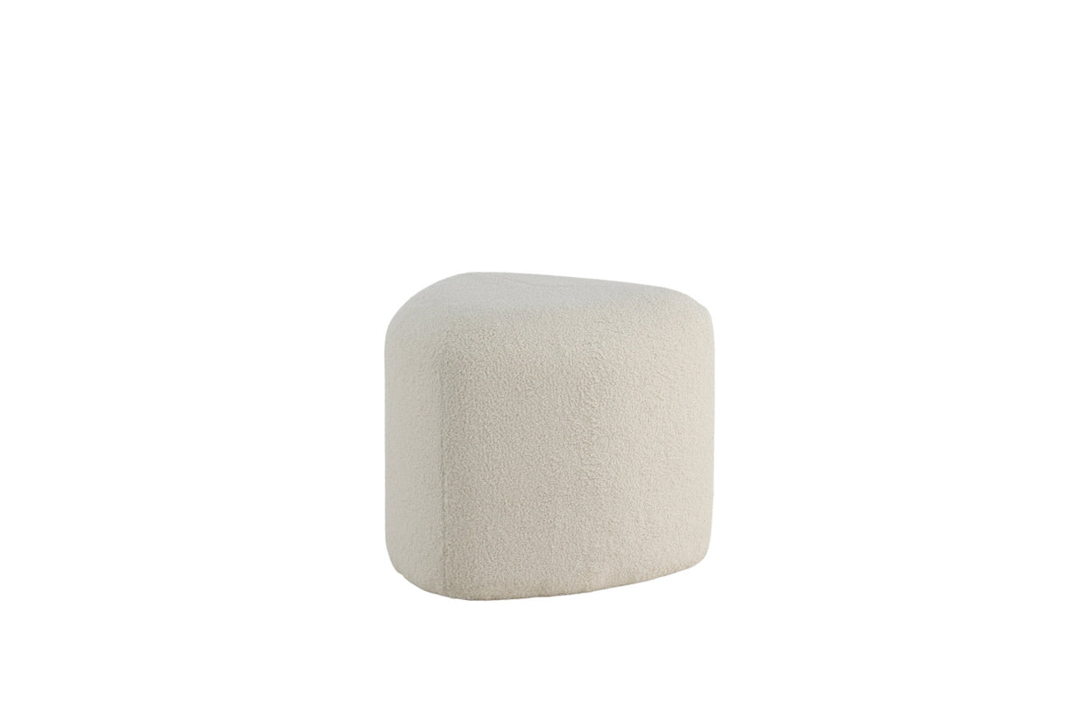 Peg Ottoman / Pouf in Weiss präsentiert im Onlineshop von KAQTU Design AG. Pouf ist von Venture Home