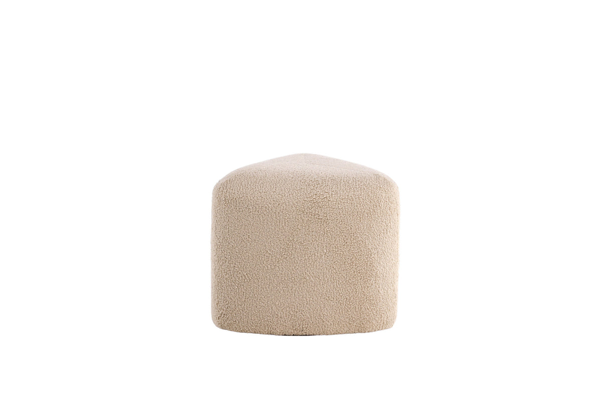 Peg Ottoman / Pouf in Beige präsentiert im Onlineshop von KAQTU Design AG. Pouf ist von Venture Home