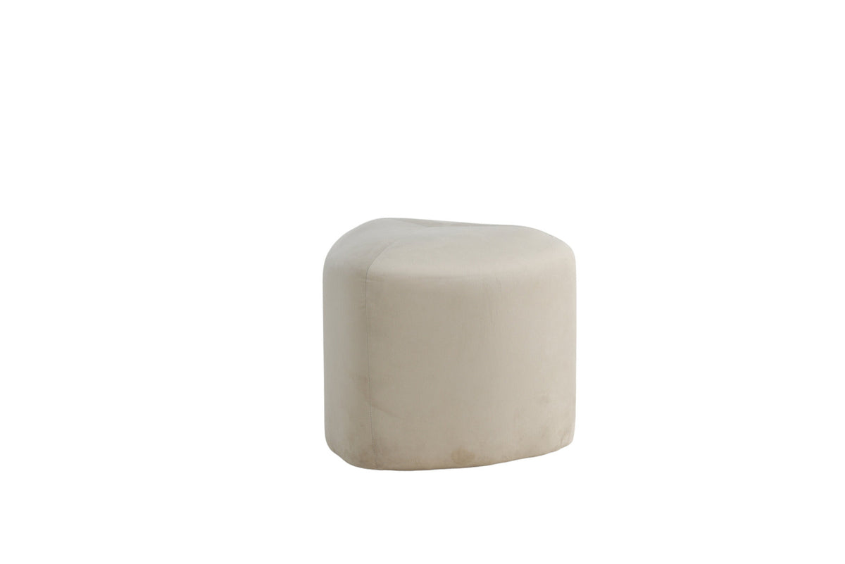 Peg Ottoman / Pouf in Weiss präsentiert im Onlineshop von KAQTU Design AG. Pouf ist von Venture Home