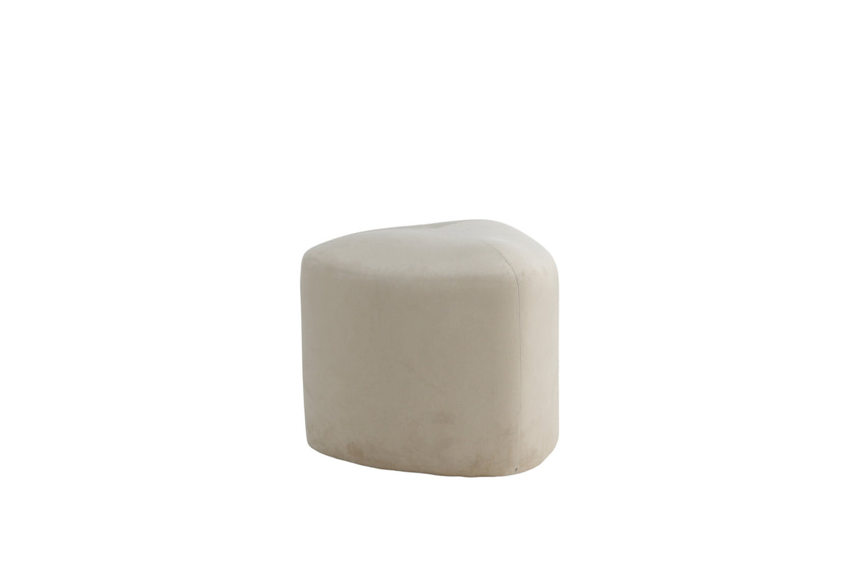 Peg Ottoman / Pouf in Weiss präsentiert im Onlineshop von KAQTU Design AG. Pouf ist von Venture Home