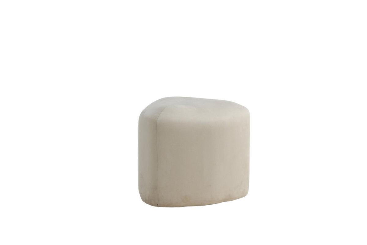 Peg Ottoman / Pouf in Weiss präsentiert im Onlineshop von KAQTU Design AG. Pouf ist von Venture Home