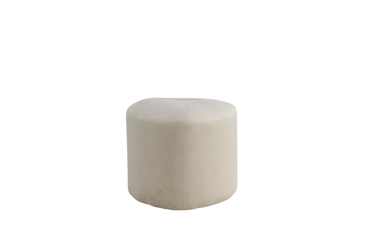 Peg Ottoman / Pouf in Weiss präsentiert im Onlineshop von KAQTU Design AG. Pouf ist von Venture Home