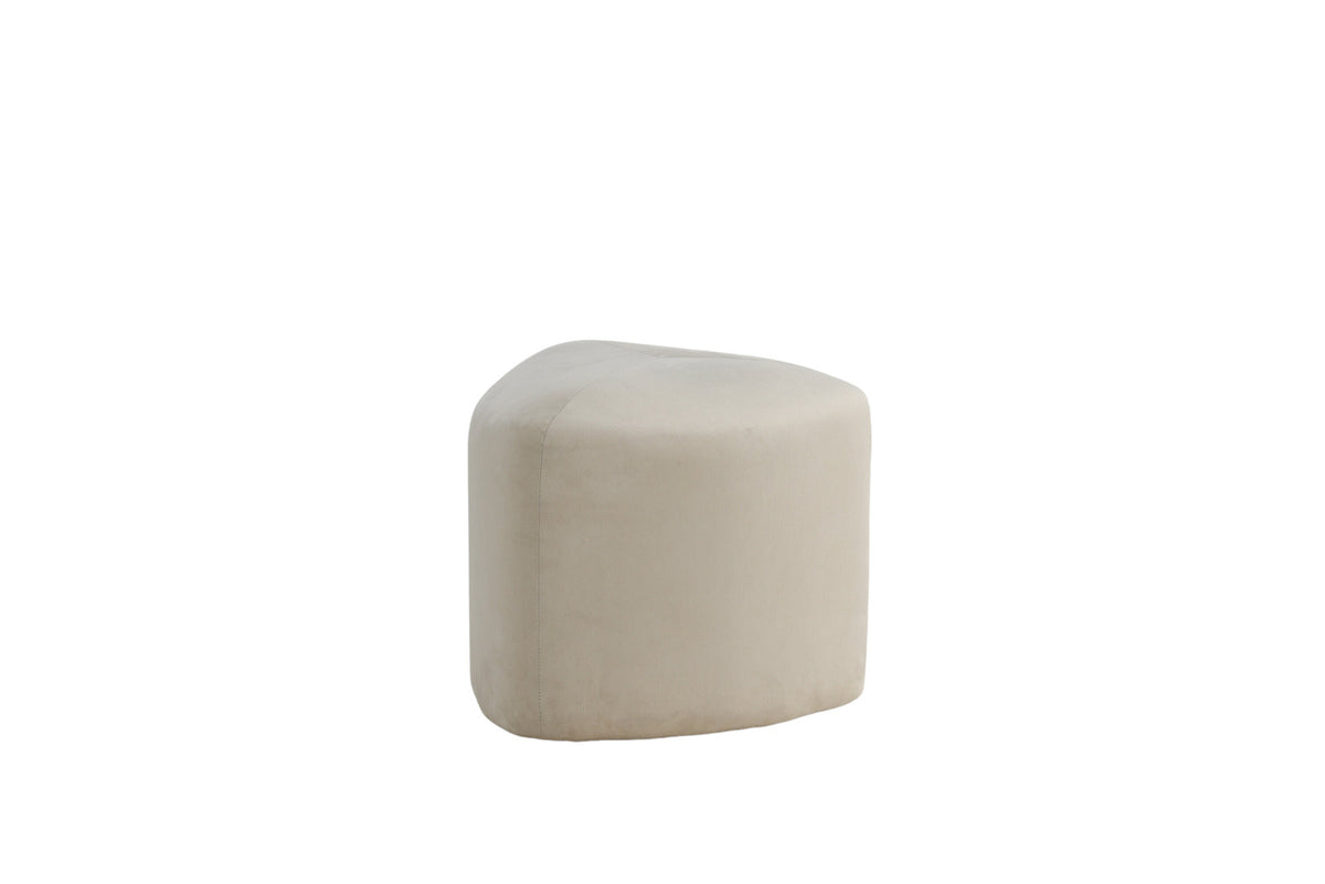 Peg Ottoman / Pouf in Weiss präsentiert im Onlineshop von KAQTU Design AG. Pouf ist von Venture Home