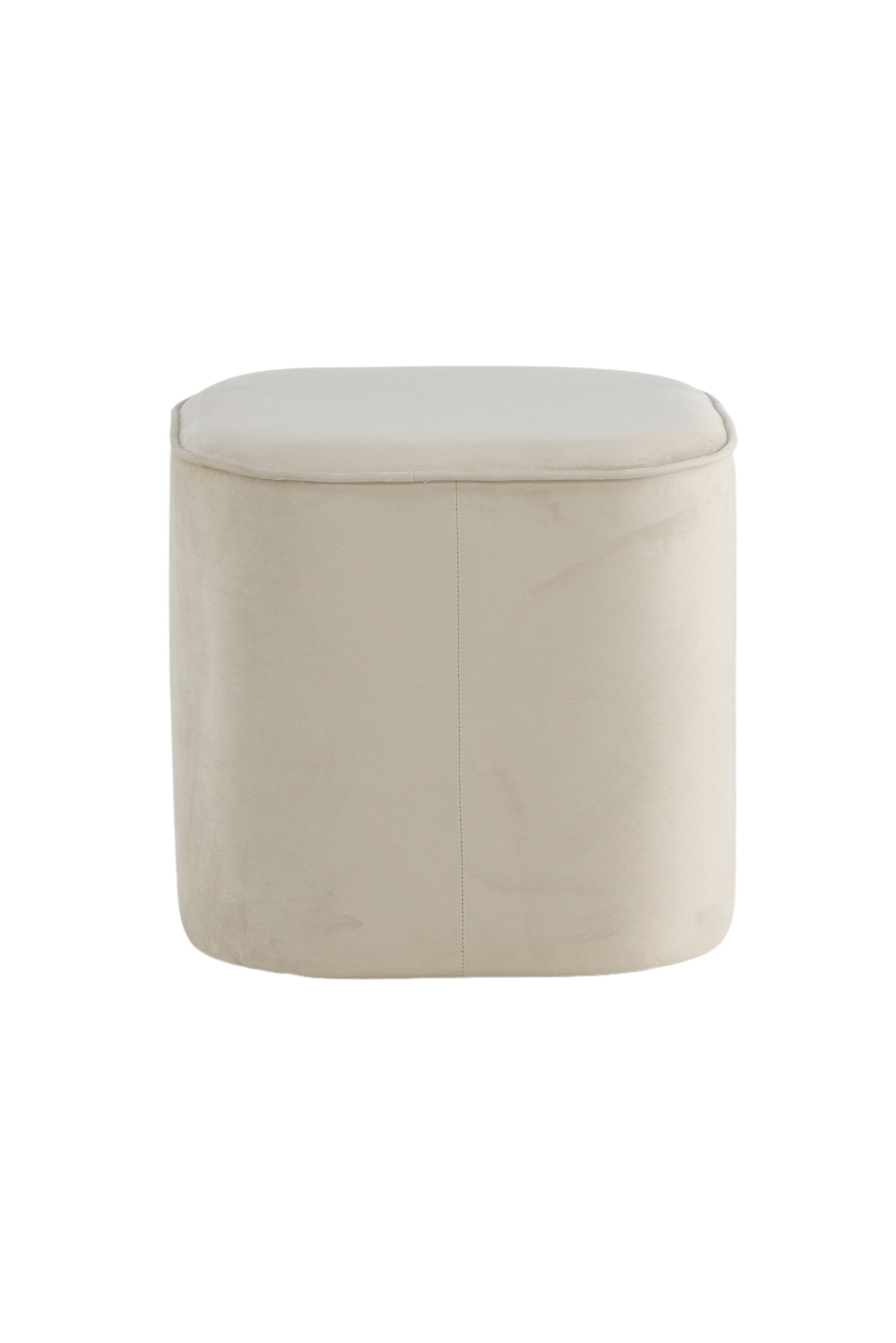 Piff Ottoman / Pouf in Weiss präsentiert im Onlineshop von KAQTU Design AG. Pouf ist von Venture Home