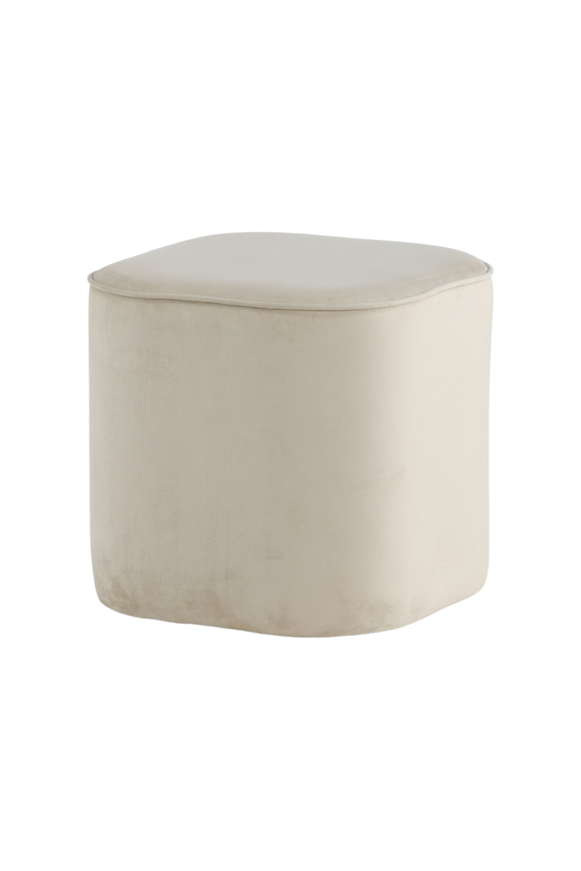Piff Ottoman / Pouf in Weiss präsentiert im Onlineshop von KAQTU Design AG. Pouf ist von Venture Home