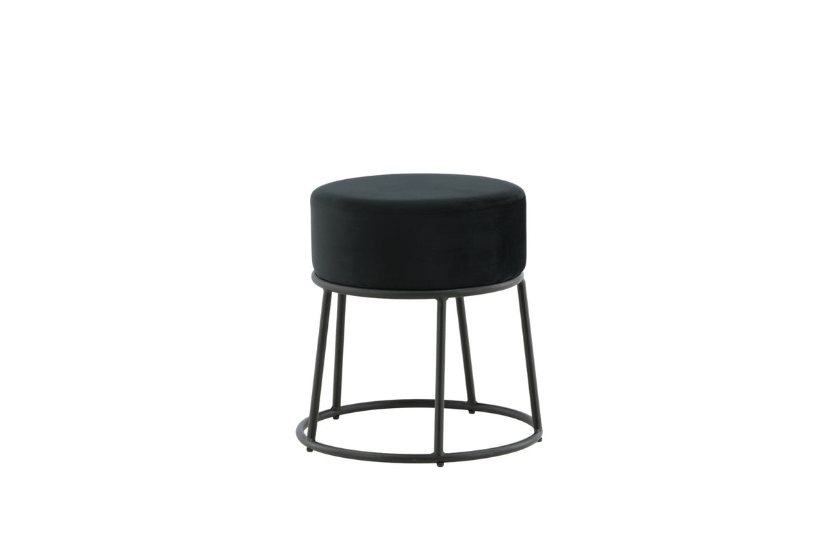 Petra Ottoman / Pouf in Schwarz präsentiert im Onlineshop von KAQTU Design AG. Pouf ist von Venture Home