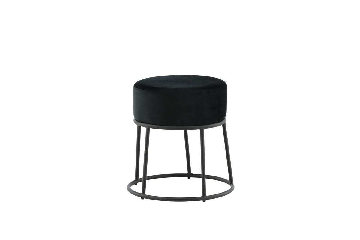 Petra Ottoman / Pouf in Schwarz präsentiert im Onlineshop von KAQTU Design AG. Pouf ist von Venture Home