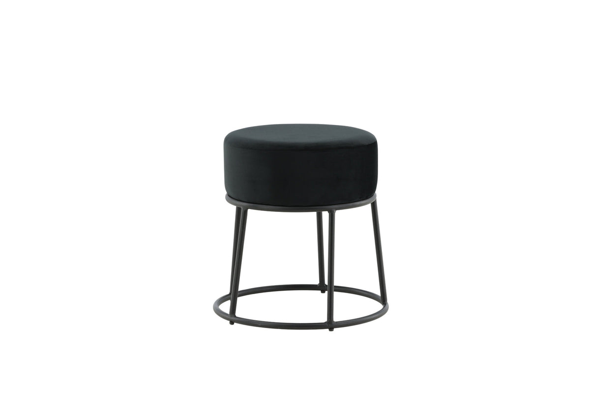 Petra Ottoman / Pouf in Schwarz präsentiert im Onlineshop von KAQTU Design AG. Pouf ist von Venture Home