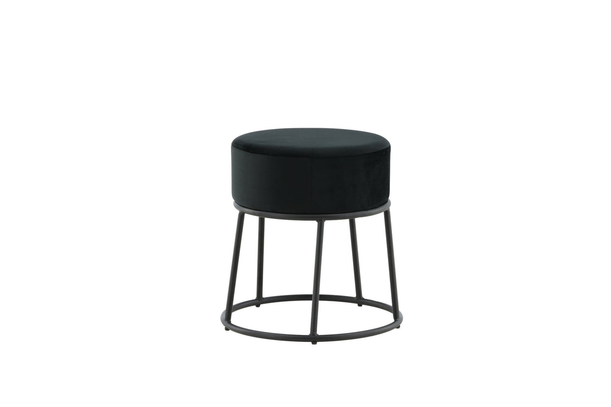 Petra Ottoman / Pouf in Schwarz präsentiert im Onlineshop von KAQTU Design AG. Pouf ist von Venture Home