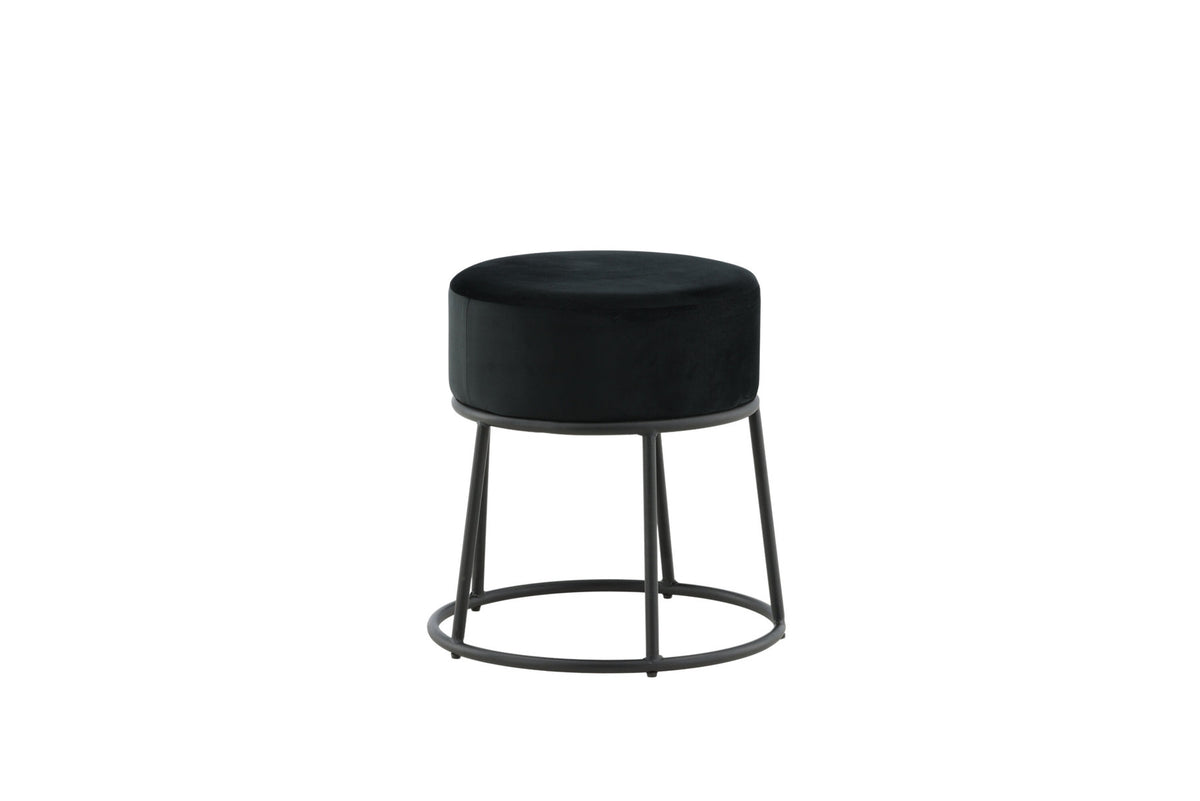 Petra Ottoman / Pouf in Schwarz präsentiert im Onlineshop von KAQTU Design AG. Pouf ist von Venture Home