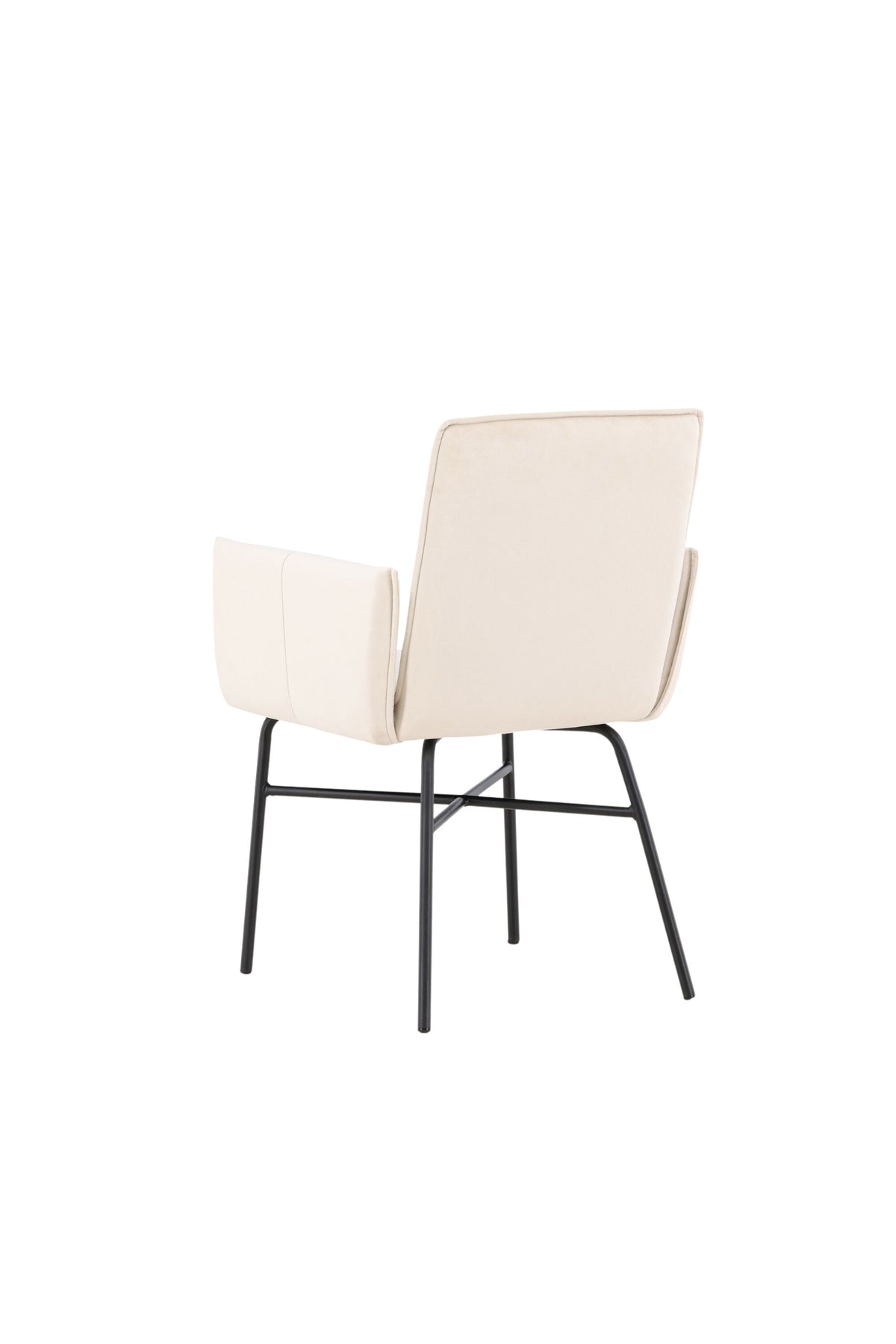 Petra Esszimmerstuhl in Beige präsentiert im Onlineshop von KAQTU Design AG. Stuhl mit Armlehne ist von Venture Home