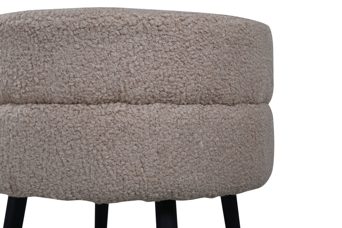 Pot Ottoman / Pouf in Beige präsentiert im Onlineshop von KAQTU Design AG. Pouf ist von Venture Home