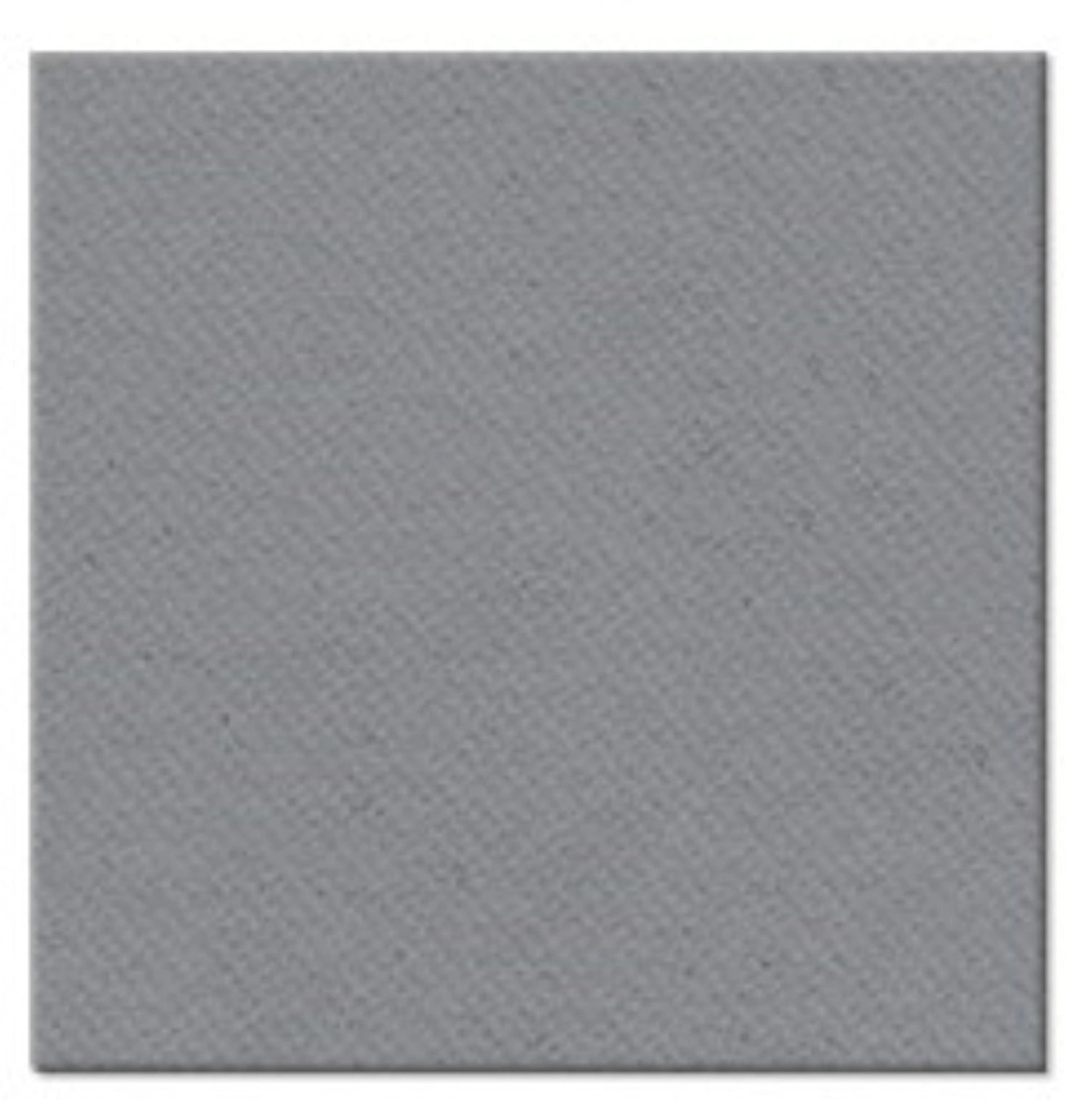 Servietten Cocktail 100x Uni grau, 20x20 cm in Silber präsentiert im Onlineshop von KAQTU Design AG. Servietten ist von PAW