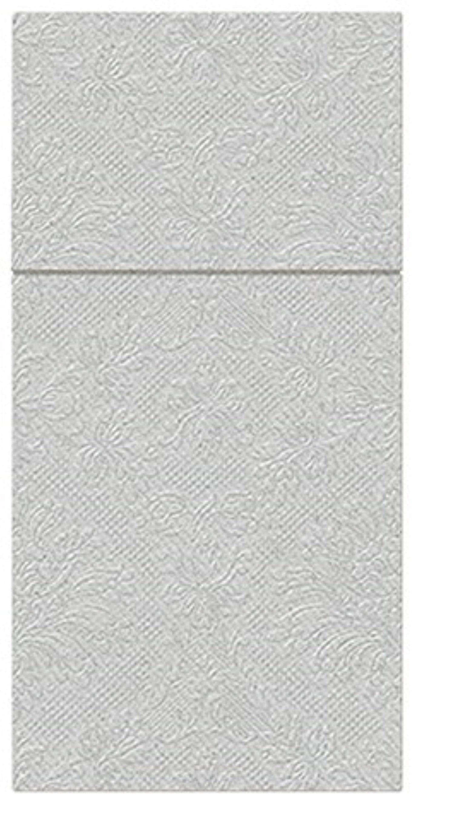 Bestecktasche 25x Inspiration classic silber, 40x40cm - KAQTU Design