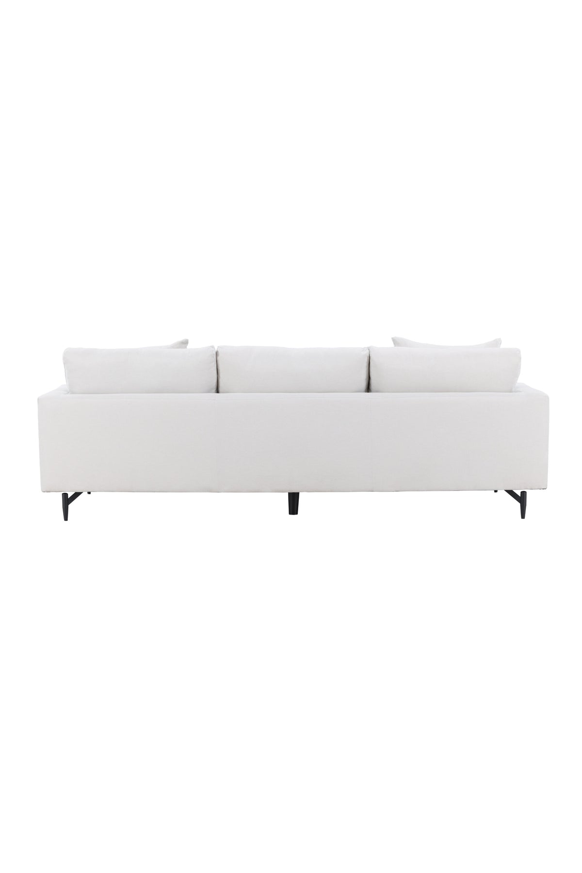 Sofia 3-Seat Sofa in Beige/Schwarz präsentiert im Onlineshop von KAQTU Design AG. 3er Sofa ist von Venture Home