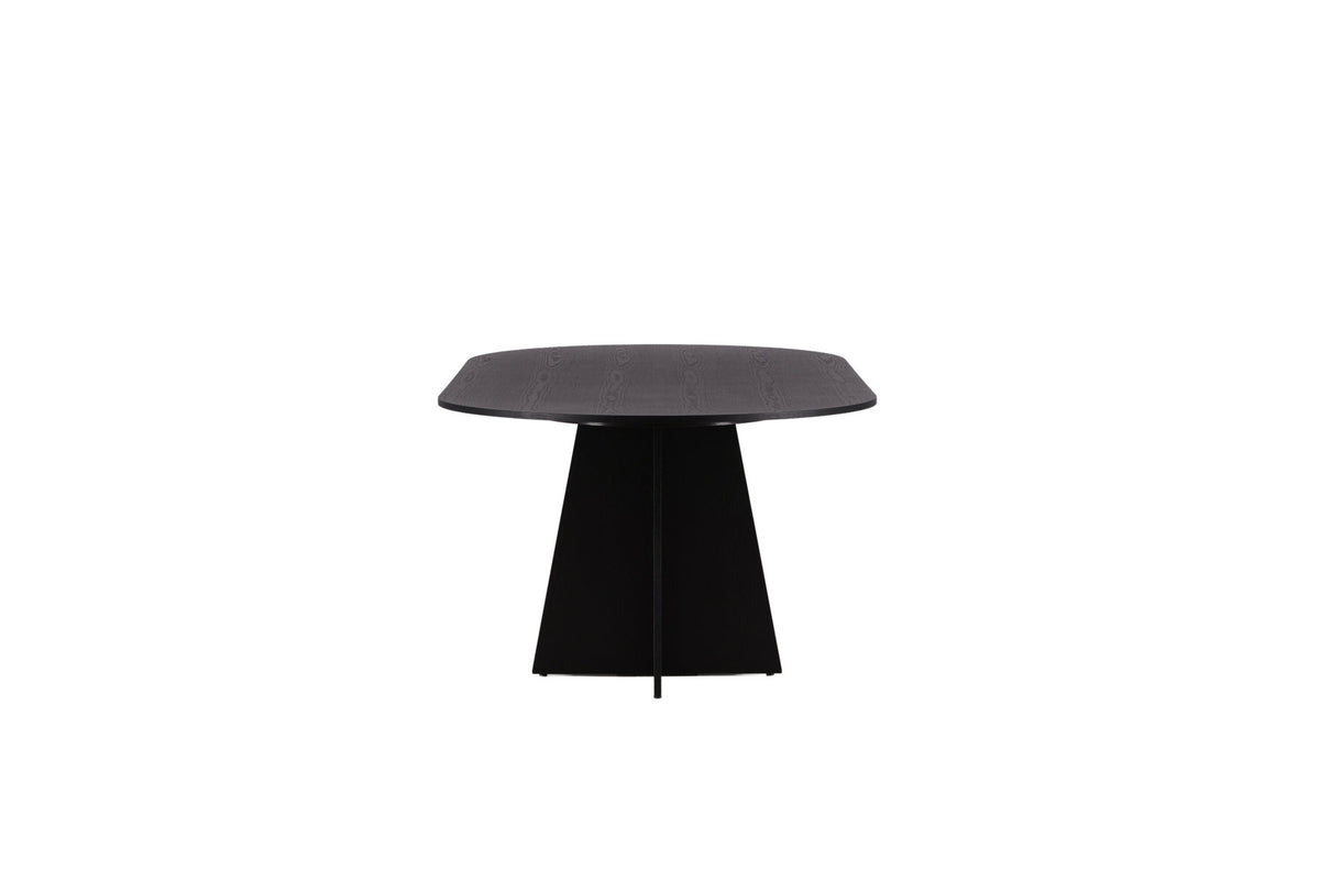 Bootcut Esstisch oval in Schwarz präsentiert im Onlineshop von KAQTU Design AG. Esstisch ist von Venture Home