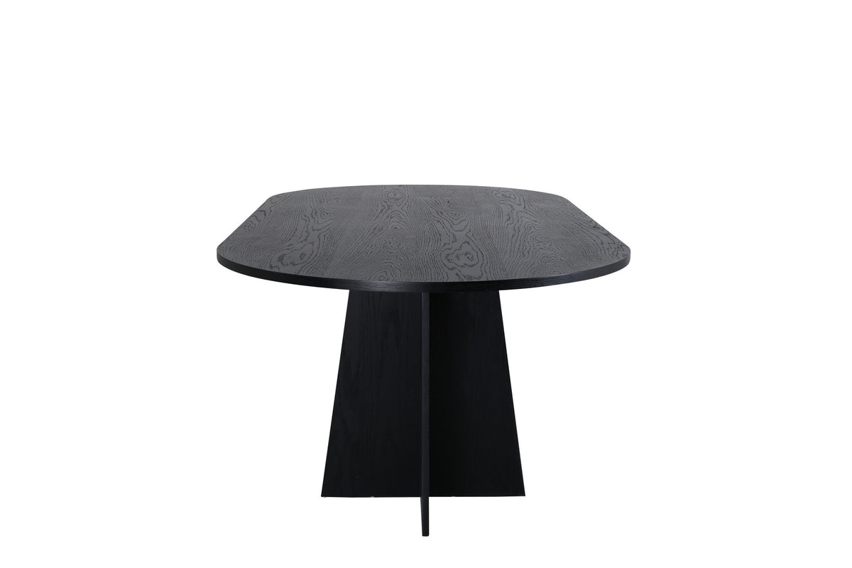 Bootcut Esstisch oval in Schwarz präsentiert im Onlineshop von KAQTU Design AG. Esstisch ist von Venture Home