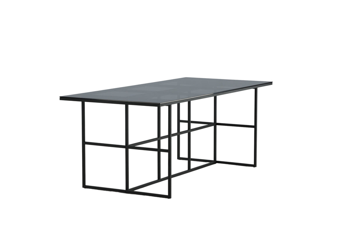 Leif Tisch in Schwarz präsentiert im Onlineshop von KAQTU Design AG. Esstisch ist von Venture Home