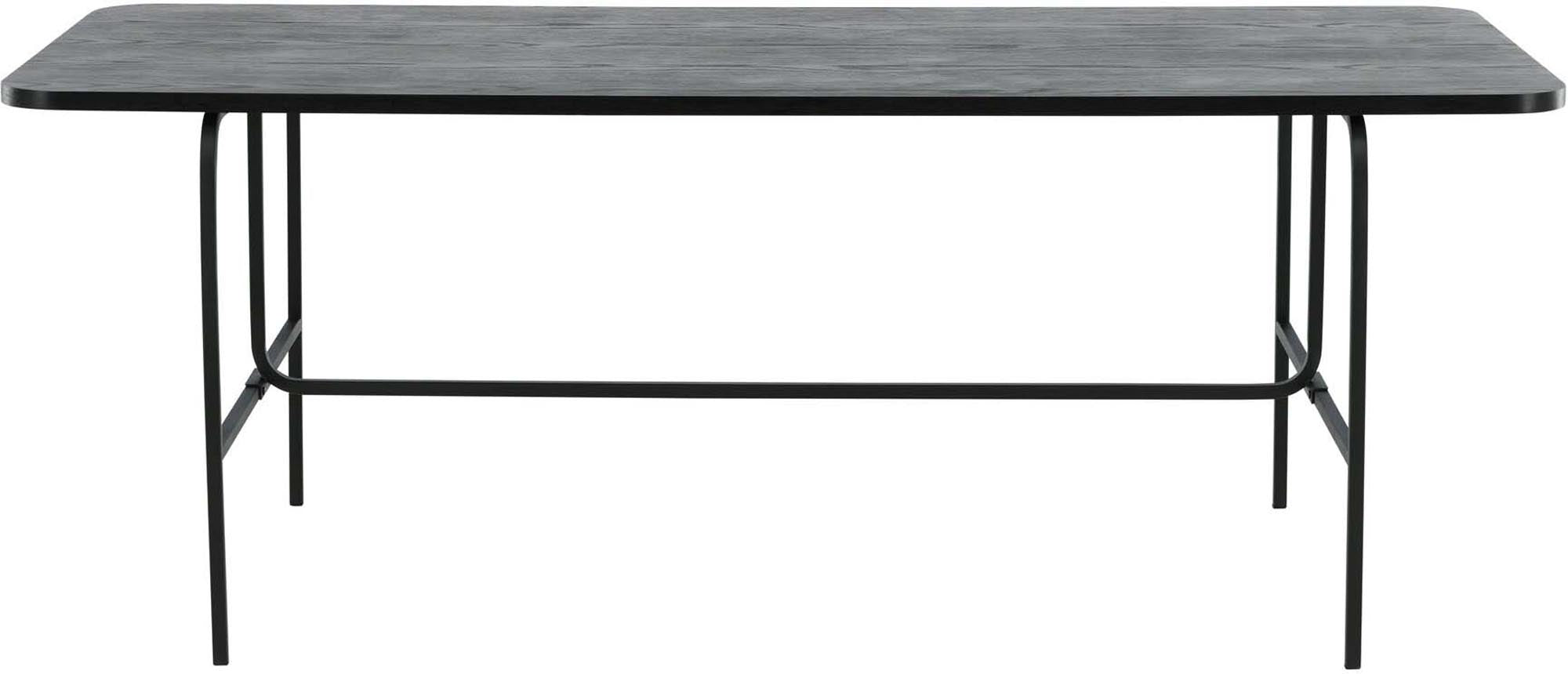 Uno Esstisch in Schwarz präsentiert im Onlineshop von KAQTU Design AG. Esstisch ist von Venture Home