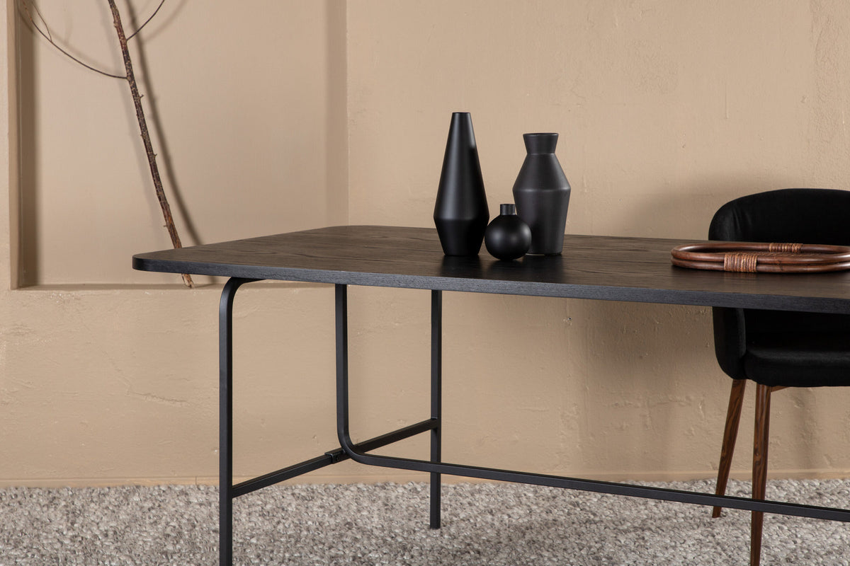 Uno Esstisch in Schwarz präsentiert im Onlineshop von KAQTU Design AG. Esstisch ist von Venture Home
