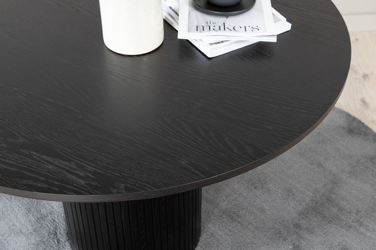 Bianca Esstisch in Schwarz präsentiert im Onlineshop von KAQTU Design AG. Esstisch ist von Venture Home
