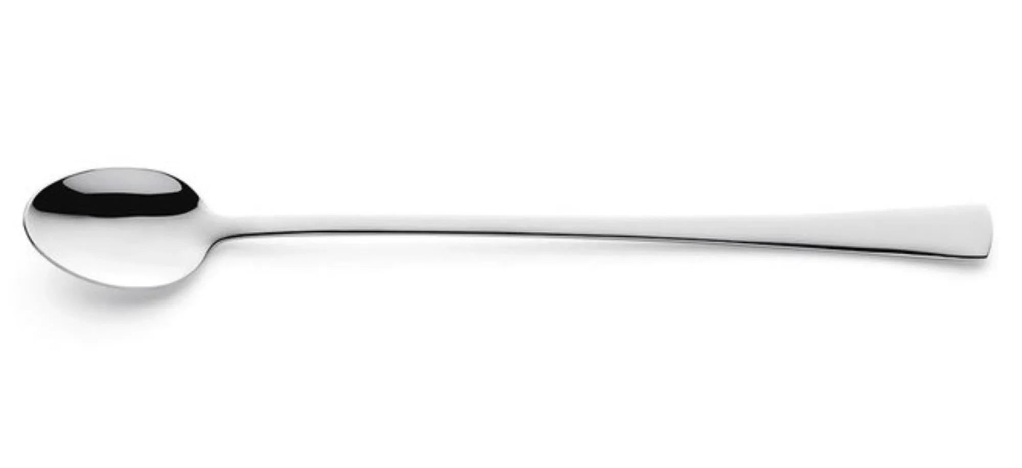 Eleganter 22 cm Longdrinklöffel aus 18/10 Edelstahl, hochglänzend, ideal für hohe Gläser, spülmaschinenfest, von Amefa.