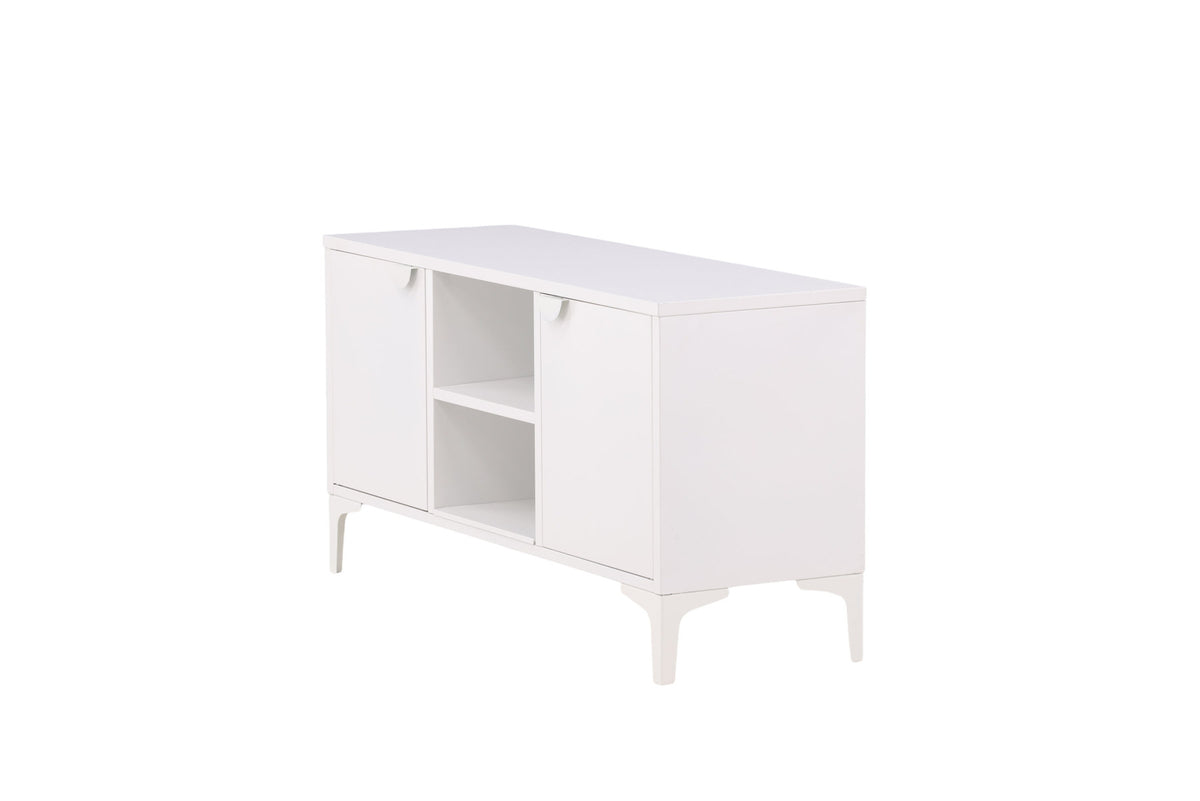 Piring TV Ständer in Weiss präsentiert im Onlineshop von KAQTU Design AG. TV-Möbel ist von Venture Home