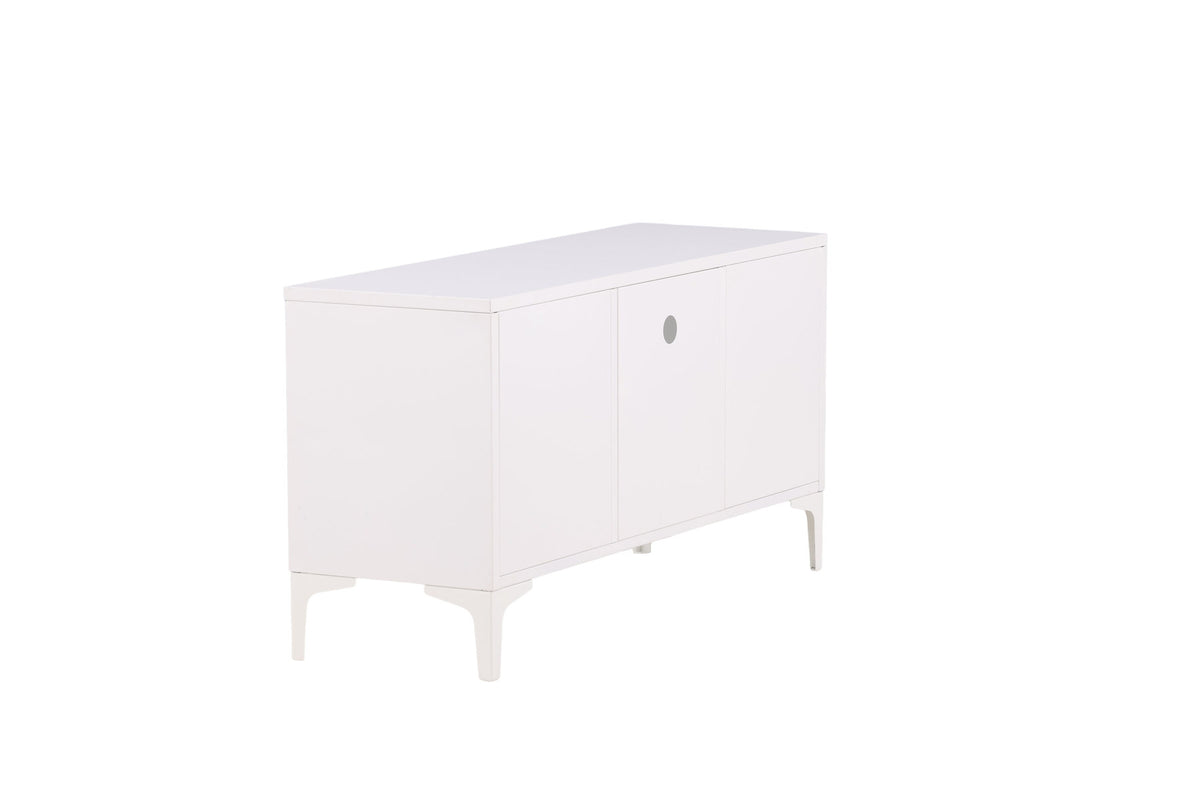 Piring TV Ständer in Weiss präsentiert im Onlineshop von KAQTU Design AG. TV-Möbel ist von Venture Home