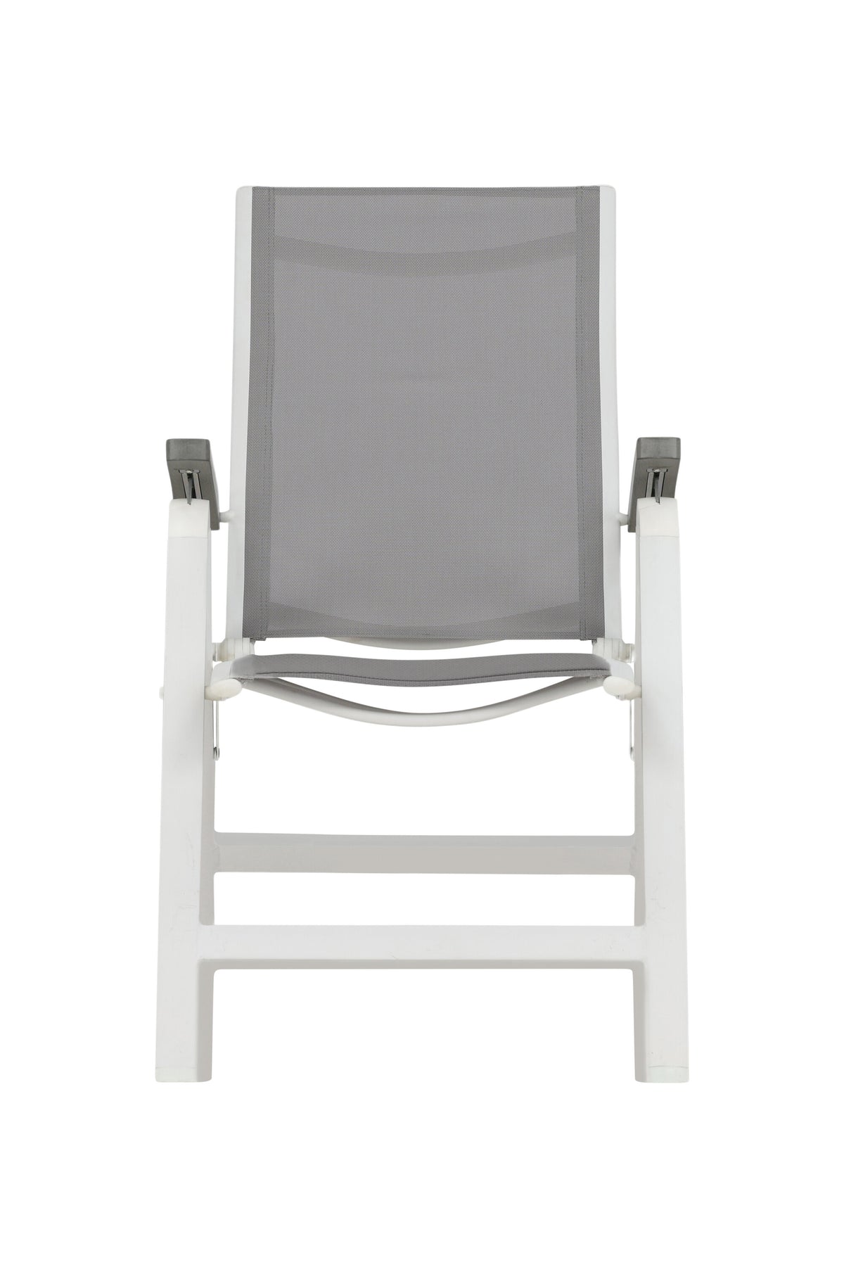 Albany Light Stuhl in Grau präsentiert im Onlineshop von KAQTU Design AG. Gartenstuhl mit Armlehnen ist von Venture Home