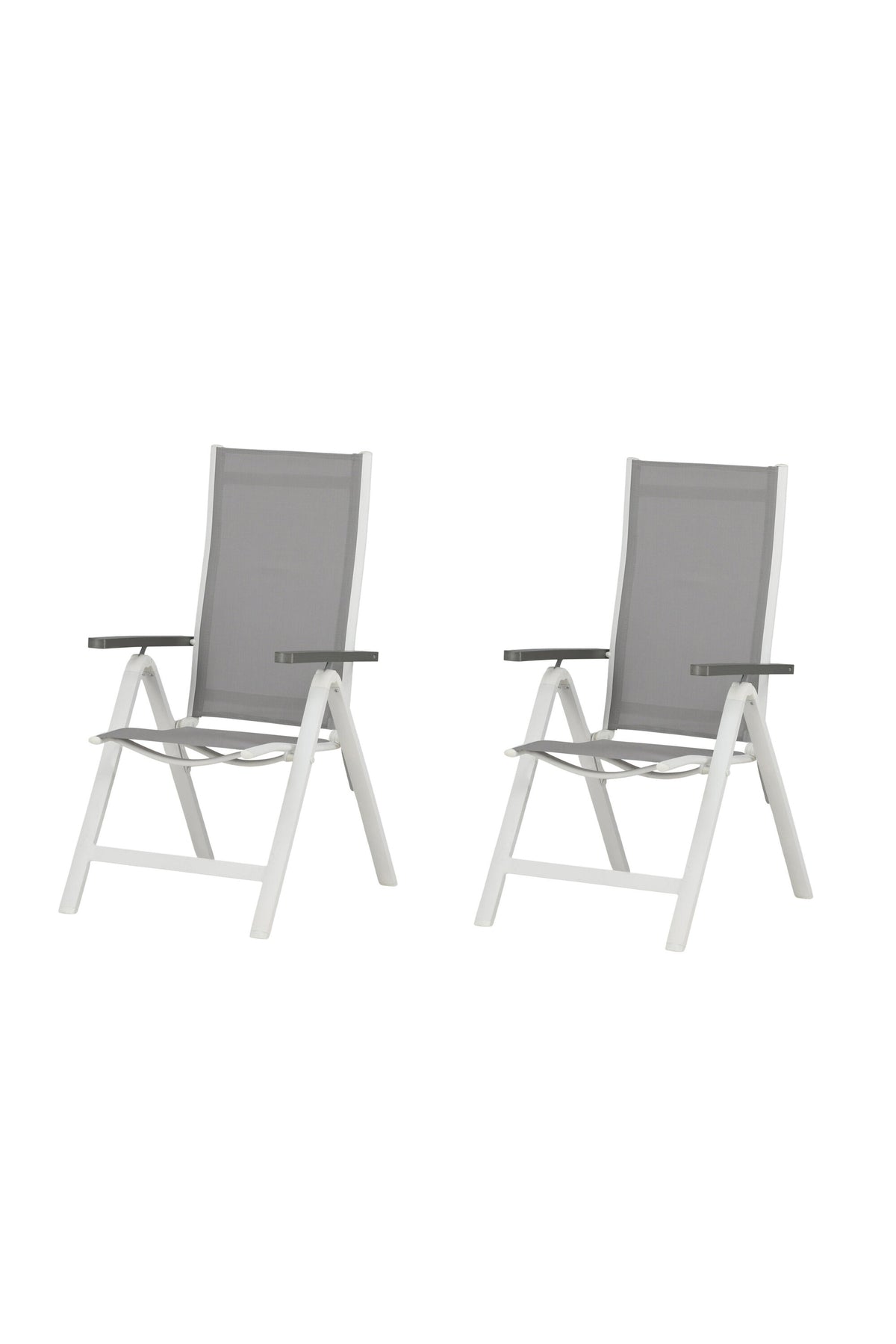 Albany Light Stuhl in Grau präsentiert im Onlineshop von KAQTU Design AG. Gartenstuhl mit Armlehnen ist von Venture Home