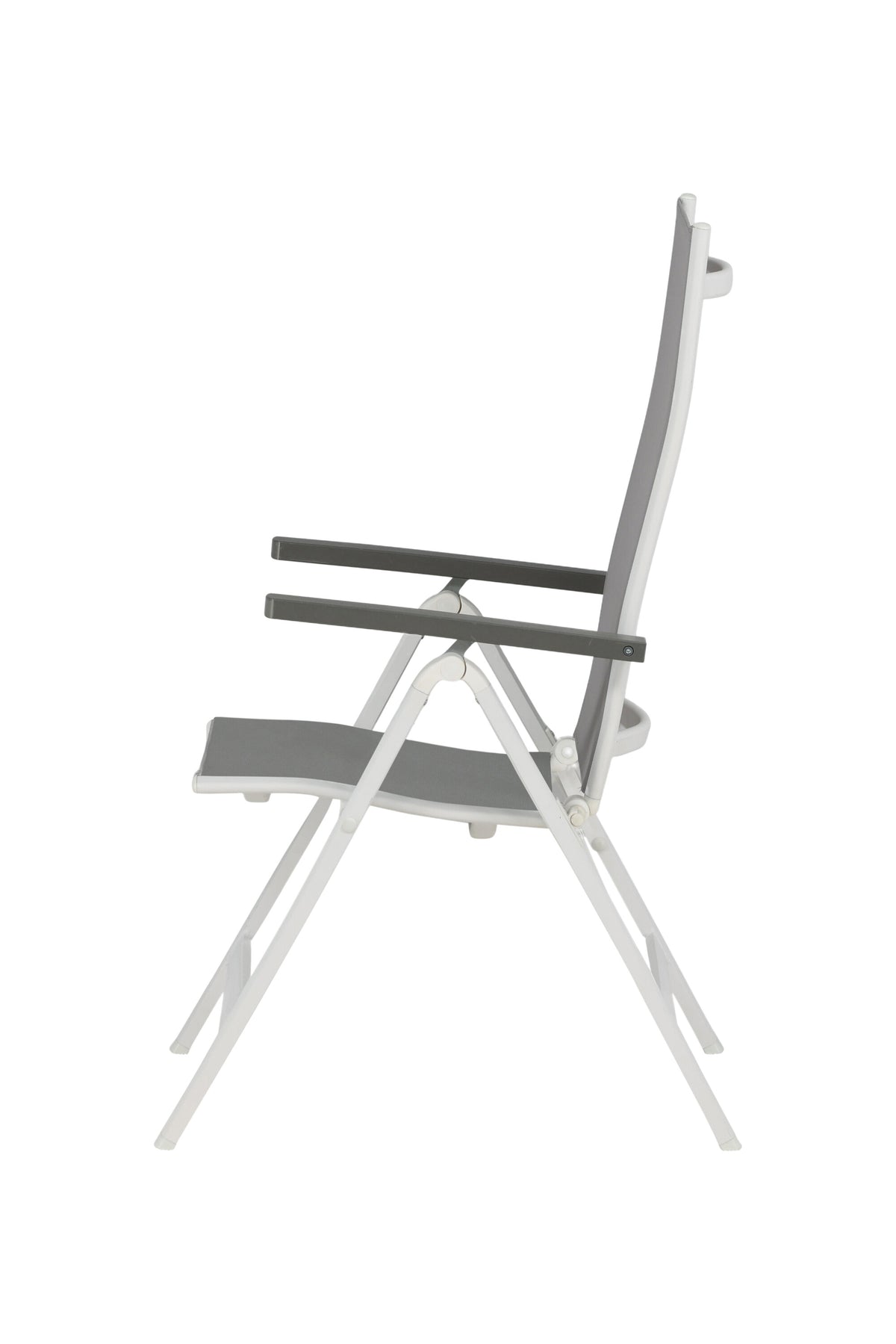 Albany Light Stuhl in Grau präsentiert im Onlineshop von KAQTU Design AG. Gartenstuhl mit Armlehnen ist von Venture Home