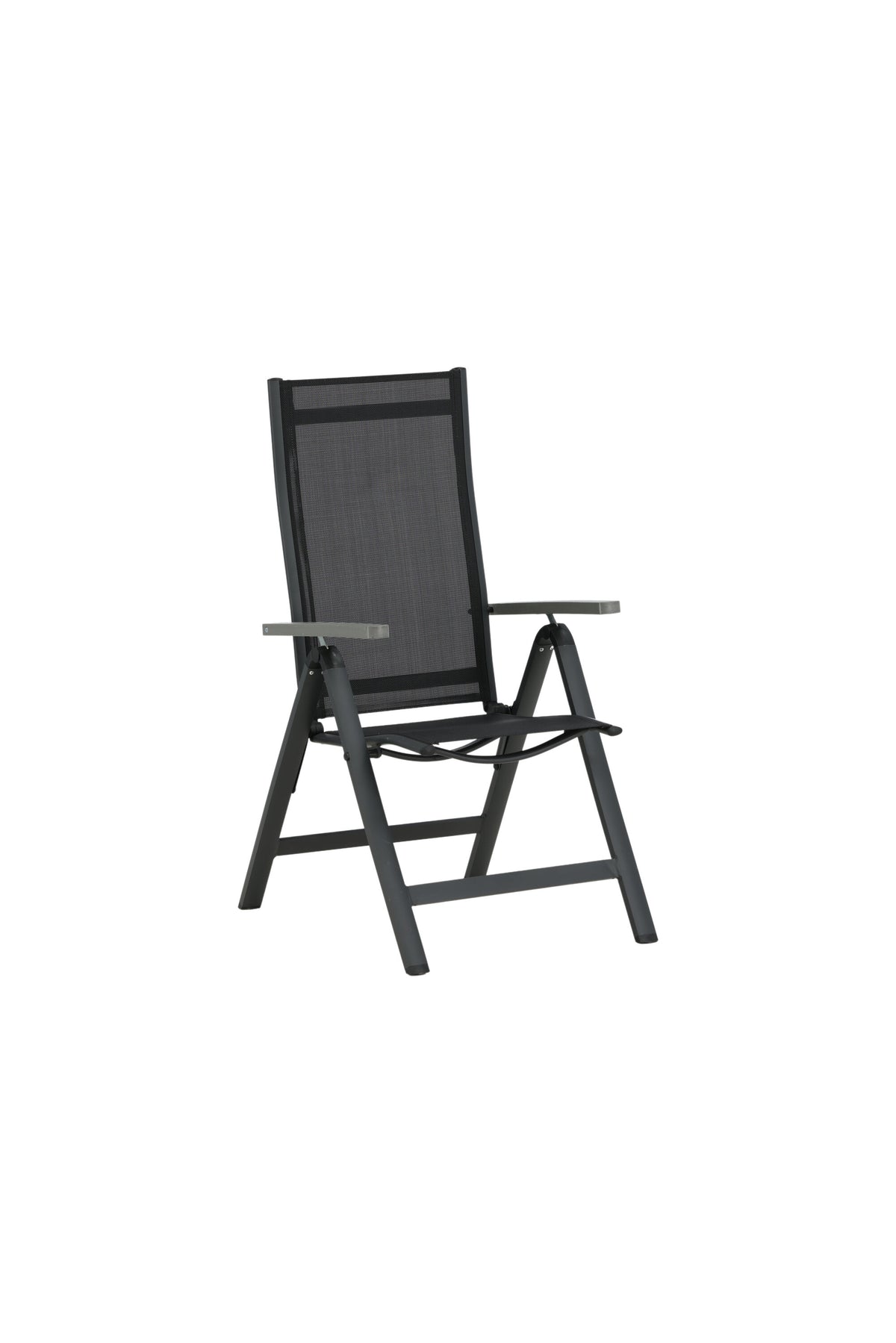 Albany Light Stuhl in Schwarz präsentiert im Onlineshop von KAQTU Design AG. Gartenstuhl mit Armlehnen ist von Venture Home