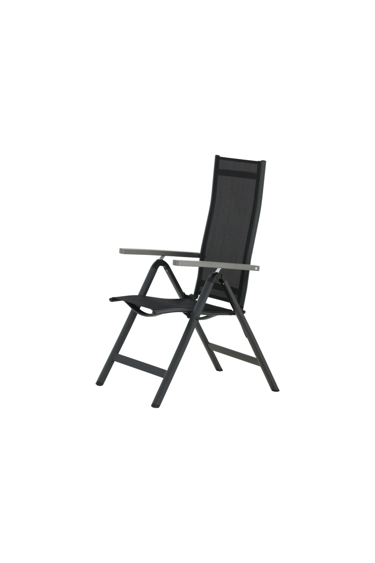 Albany Light Stuhl in Schwarz präsentiert im Onlineshop von KAQTU Design AG. Gartenstuhl mit Armlehnen ist von Venture Home