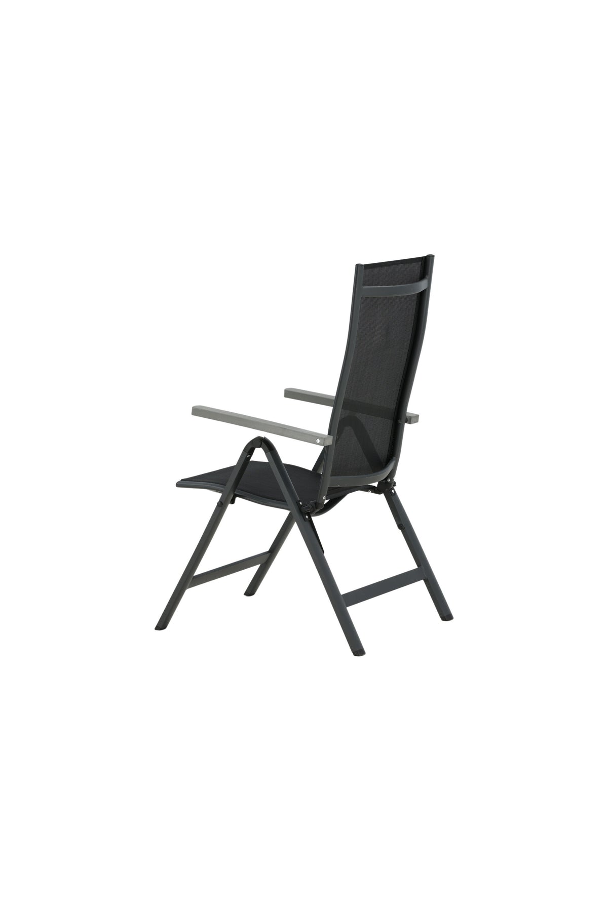 Albany Light Stuhl in Schwarz präsentiert im Onlineshop von KAQTU Design AG. Gartenstuhl mit Armlehnen ist von Venture Home