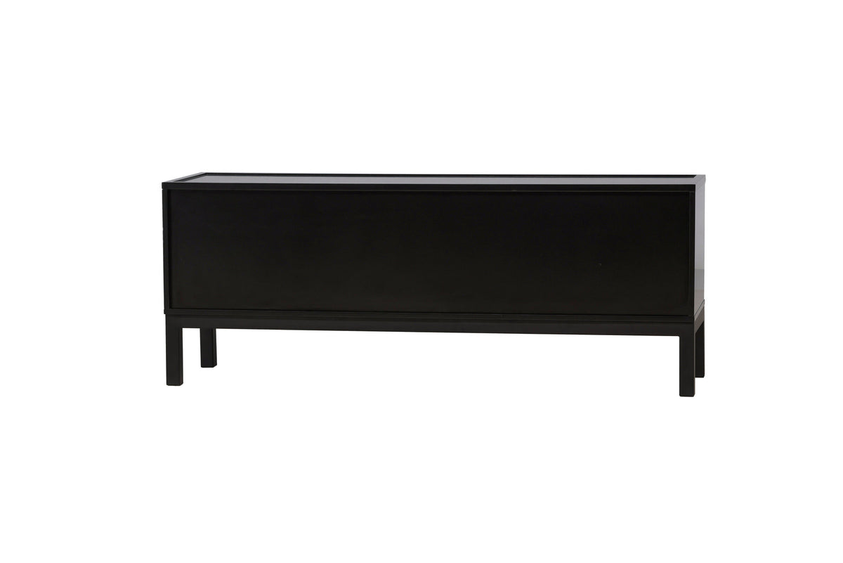 Alcoa Kabinett in Schwarz präsentiert im Onlineshop von KAQTU Design AG. Regal Zubehör ist von Venture Home