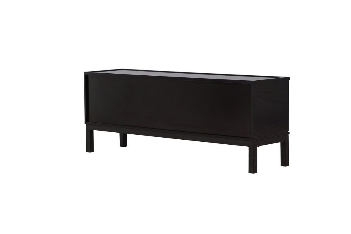 Alcoa Kabinett in Schwarz präsentiert im Onlineshop von KAQTU Design AG. Regal Zubehör ist von Venture Home