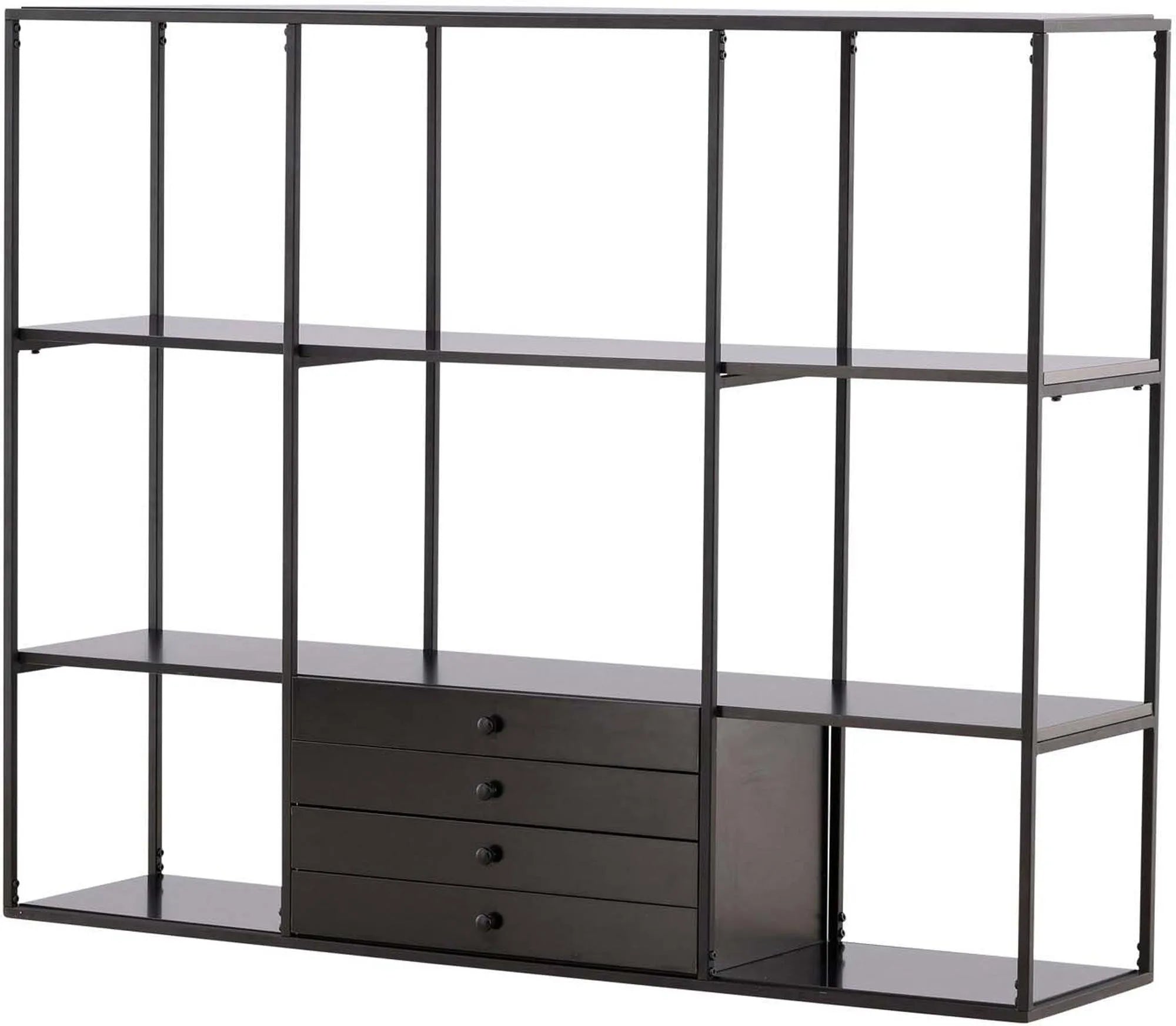 Amaraillo Schrank: Modernes Design in edlem Schwarz von Venture Home.