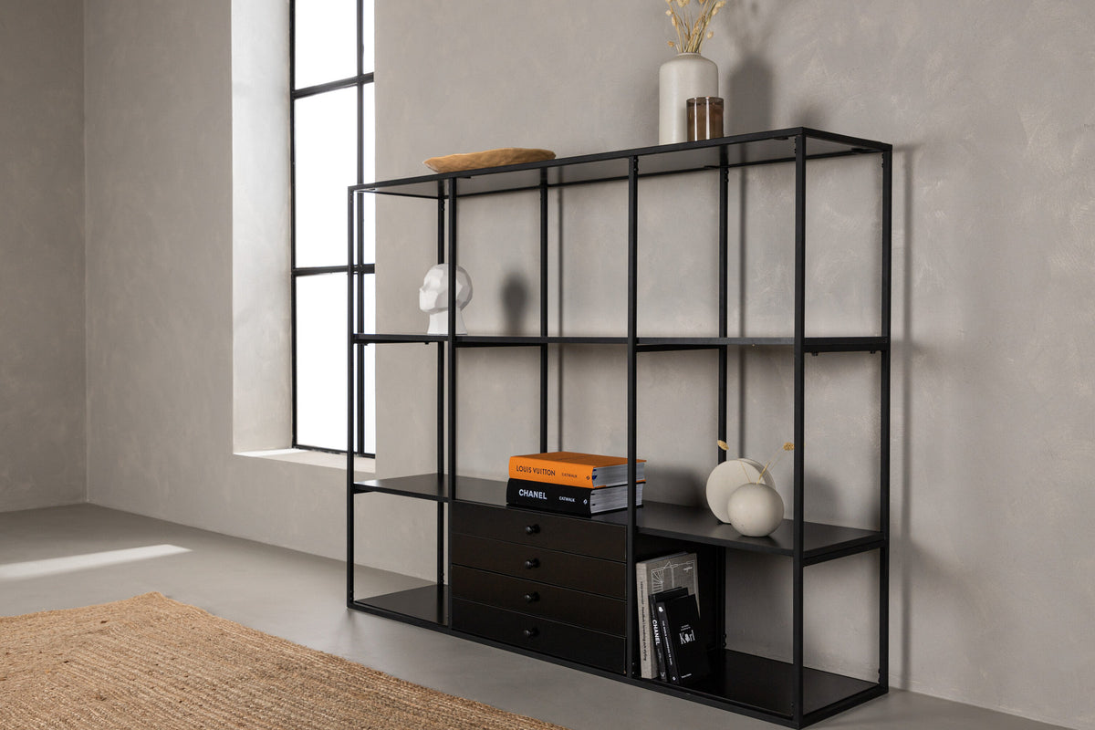 Amaraillo Schrank in Schwarz präsentiert im Onlineshop von KAQTU Design AG. Cabinet ist von Venture Home