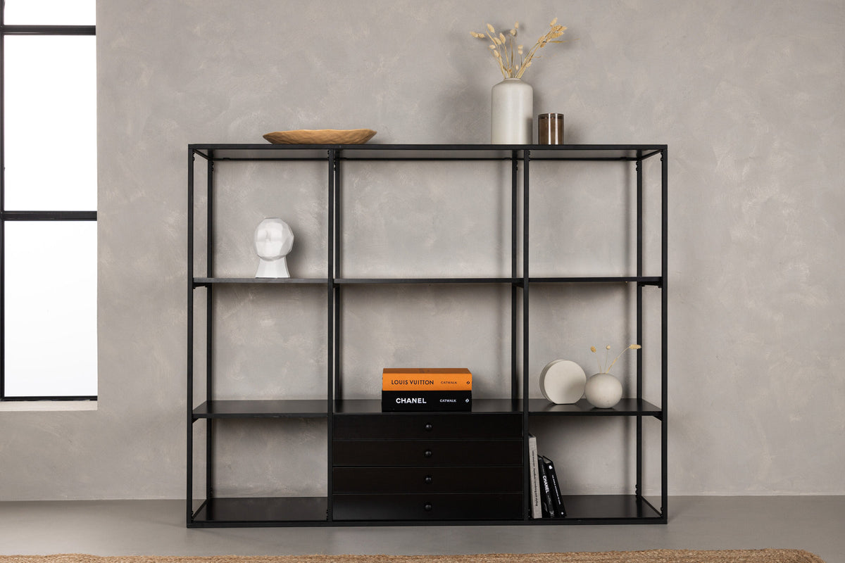 Amaraillo Schrank in Schwarz präsentiert im Onlineshop von KAQTU Design AG. Cabinet ist von Venture Home