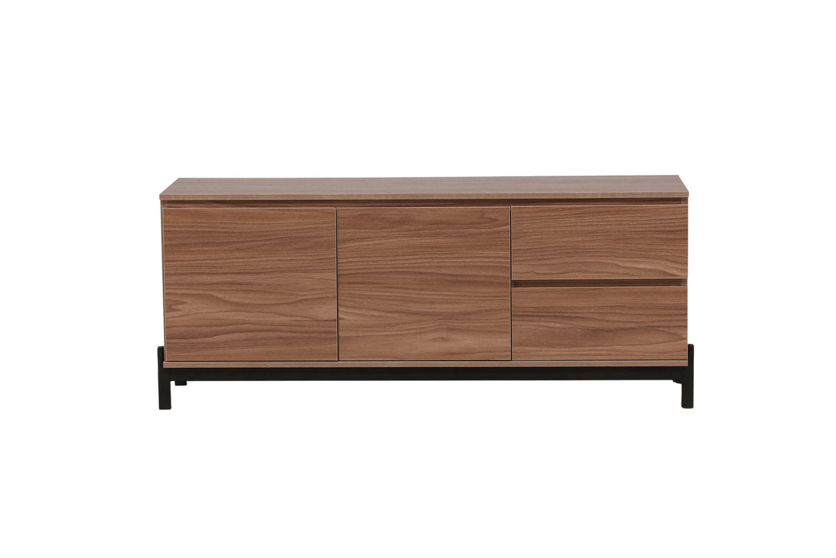 Corpus Sideboard in Nussbaum präsentiert im Onlineshop von KAQTU Design AG. Sideboard ist von Venture Home