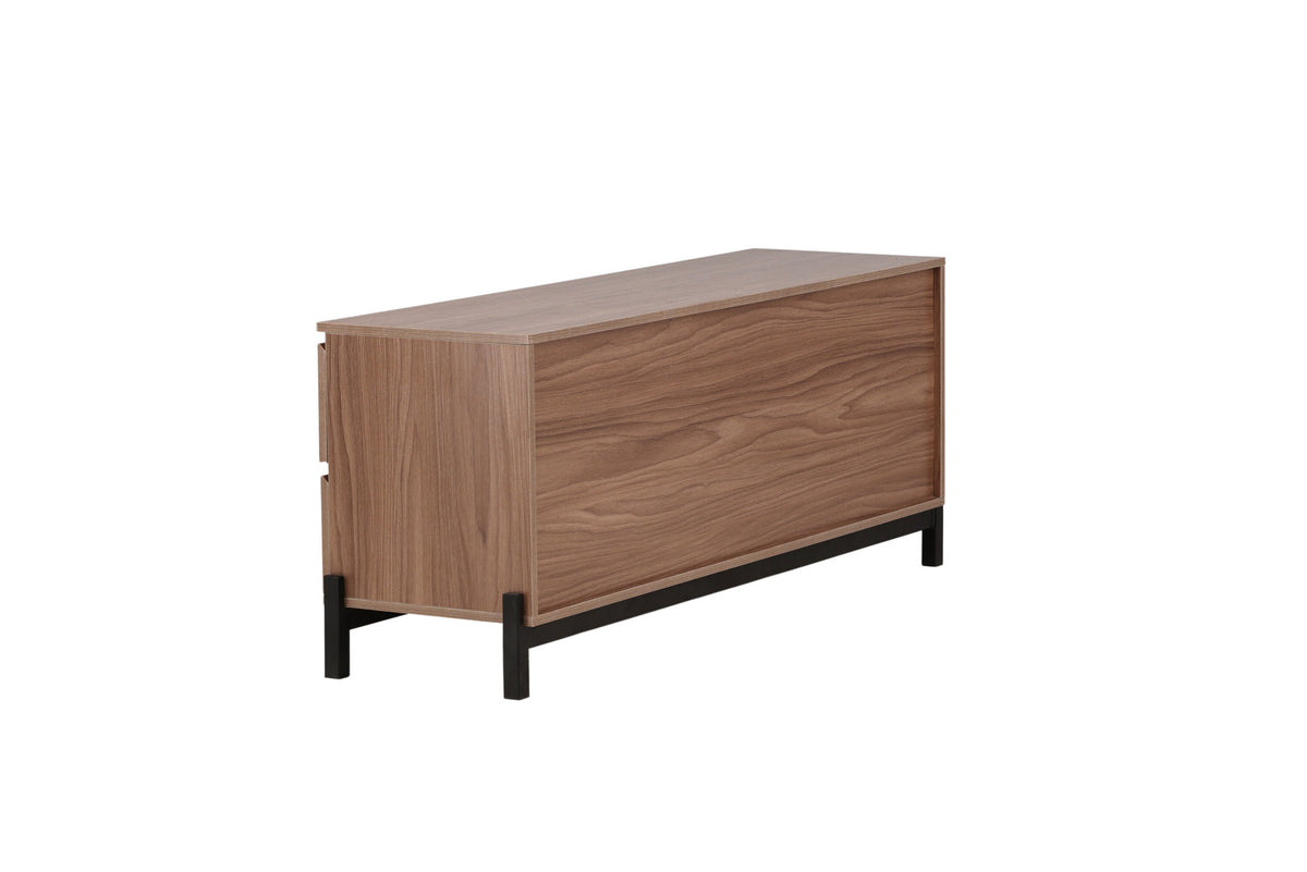 Corpus Sideboard in Nussbaum präsentiert im Onlineshop von KAQTU Design AG. Sideboard ist von Venture Home