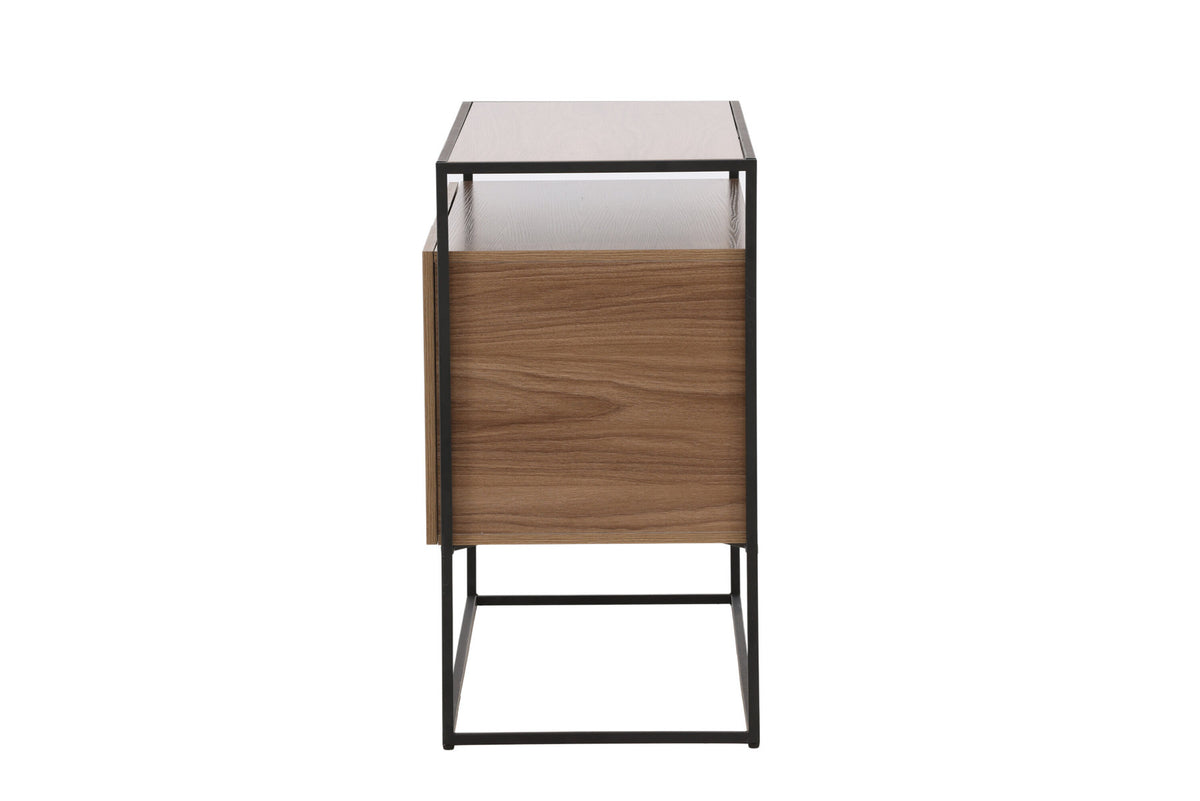 Kingsport Kabinett in Nussbaum präsentiert im Onlineshop von KAQTU Design AG. Cabinet ist von Venture Home