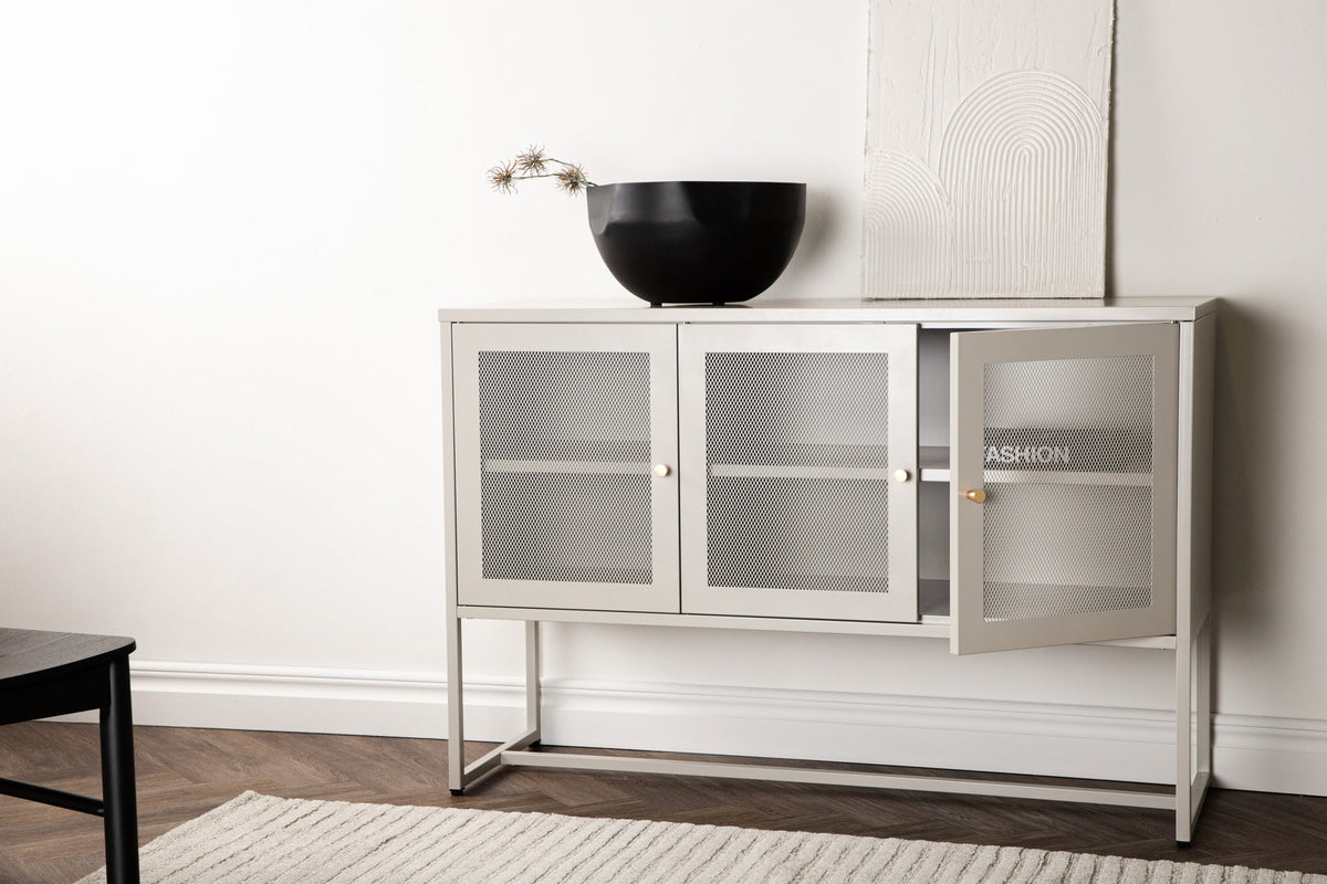 Malla Kabinett in Beige präsentiert im Onlineshop von KAQTU Design AG. Cabinet ist von Venture Home