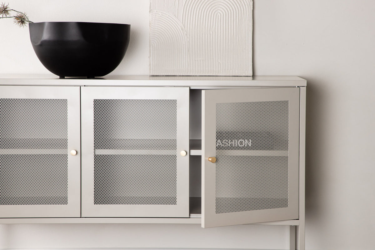 Malla Kabinett in Beige präsentiert im Onlineshop von KAQTU Design AG. Cabinet ist von Venture Home