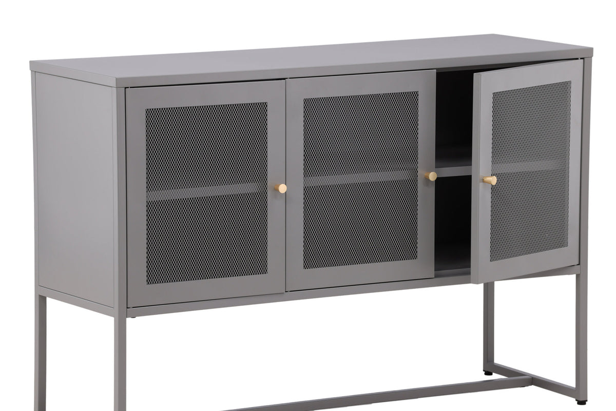 Malla Kabinett in Hellgrau präsentiert im Onlineshop von KAQTU Design AG. Cabinet ist von Venture Home