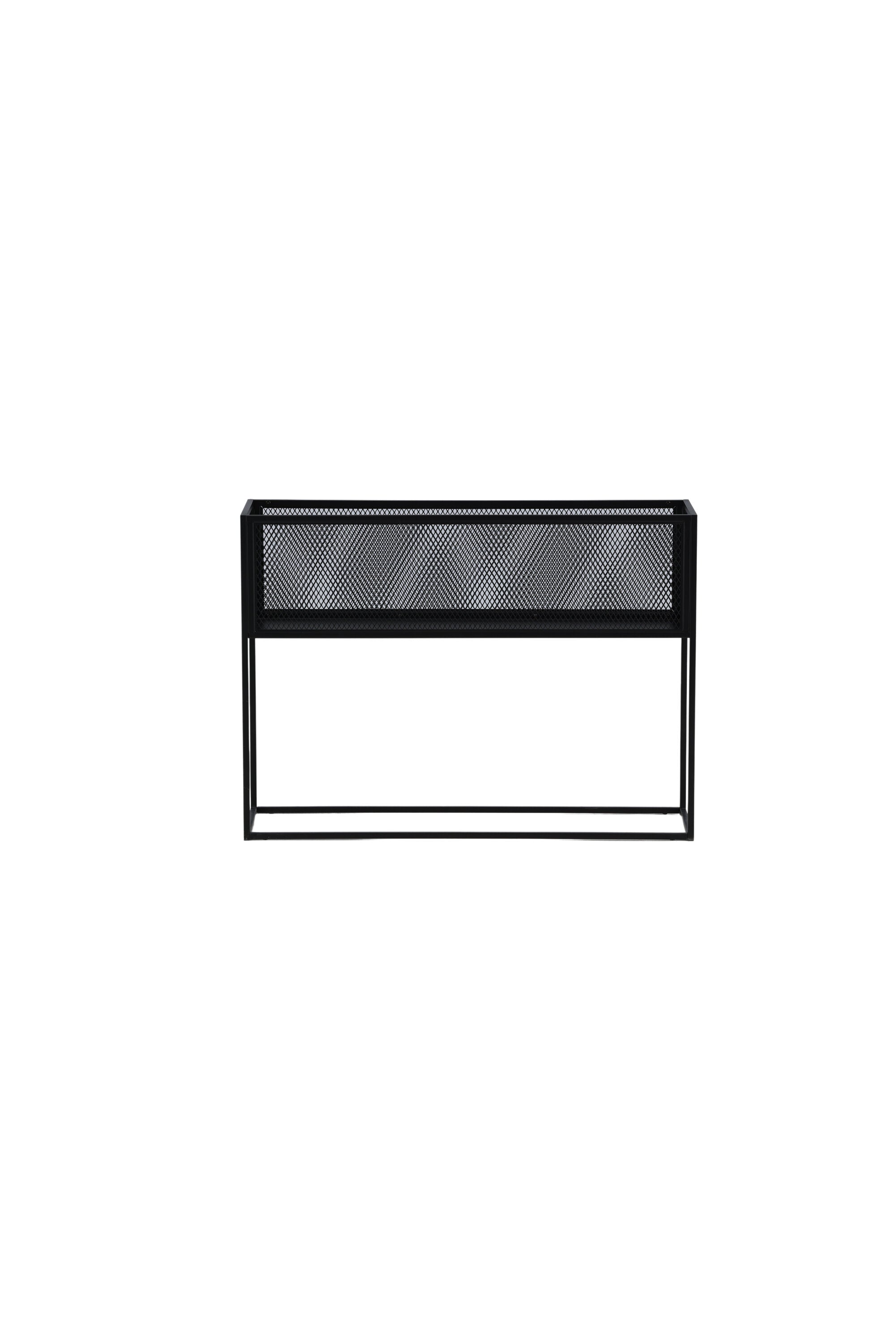 Netz Blumenregal in Schwarz präsentiert im Onlineshop von KAQTU Design AG. Standregal ist von Venture Home