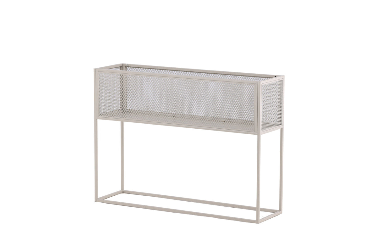 Netz Blumenregal in Beige präsentiert im Onlineshop von KAQTU Design AG. Standregal ist von Venture Home