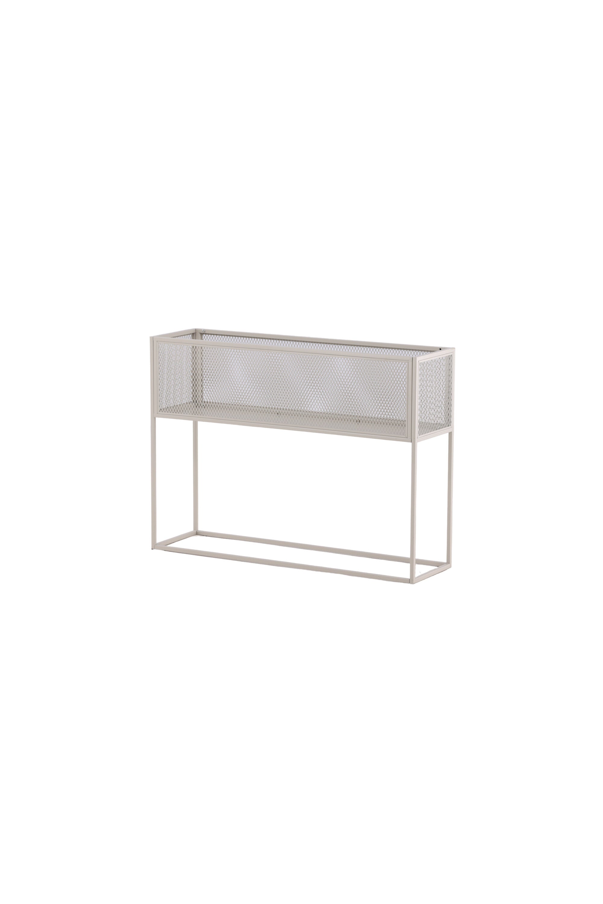 Netz Blumenregal in Beige präsentiert im Onlineshop von KAQTU Design AG. Standregal ist von Venture Home