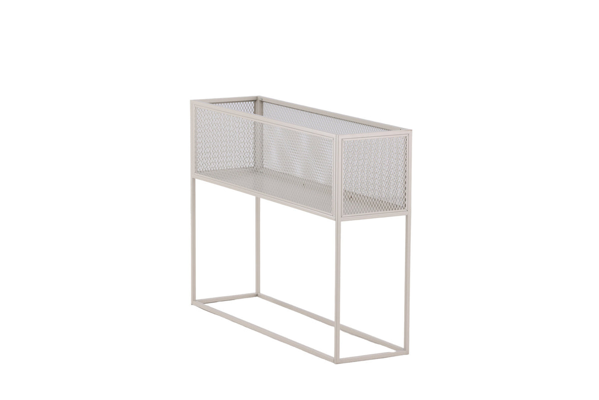 Netz Blumenregal in Beige präsentiert im Onlineshop von KAQTU Design AG. Standregal ist von Venture Home
